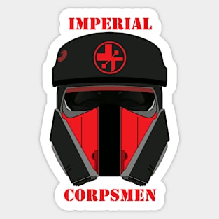 Imperial Corpsmen 2 Sticker